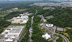 2021-06-06 Kobe detention house&Kobe shiritsu hiyodorigoesaijo DJI 0805 神戸拘置所＆神戸市立鵯越斎場空撮